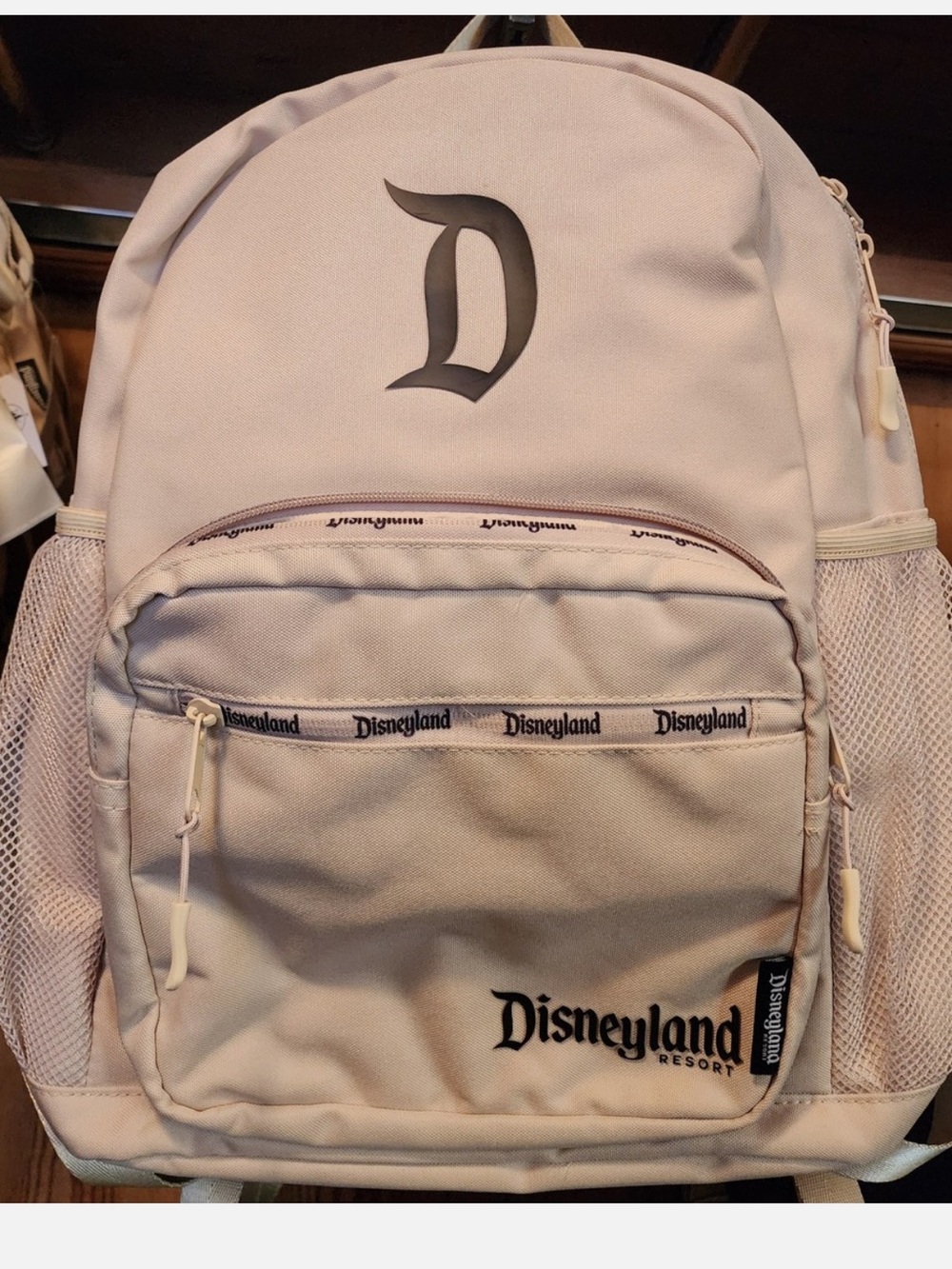Disneyland Resort TAN Bag 17' Inch
Backpack New 2026 Disney